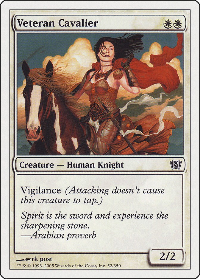 Veteran Cavalier [9ED - 52]