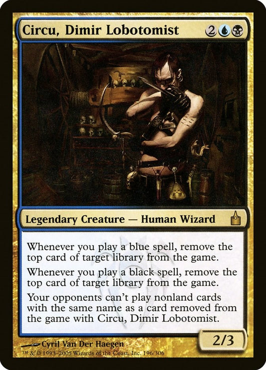 Circu, Dimir Lobotomist [RAV - 196]