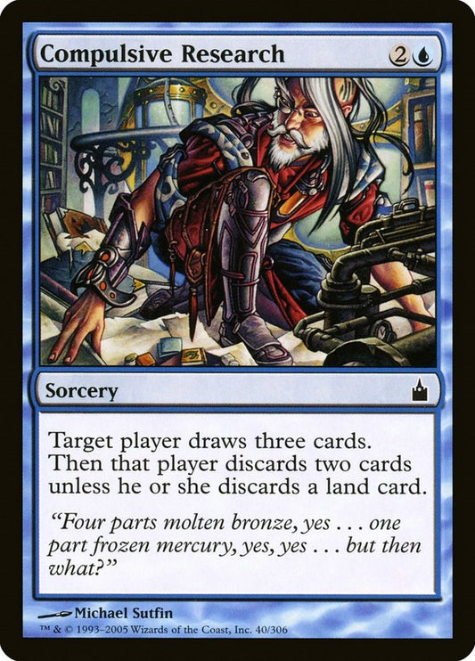Compulsive Research [RAV - 40]