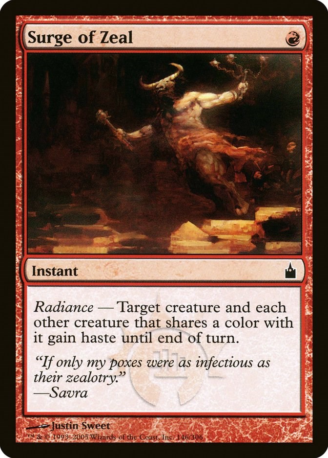 Surge of Zeal [RAV - 146]