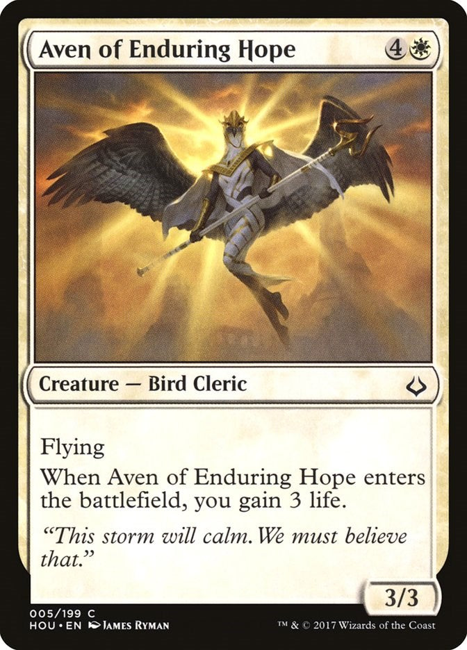 Aven of Enduring Hope [HOU - 5]