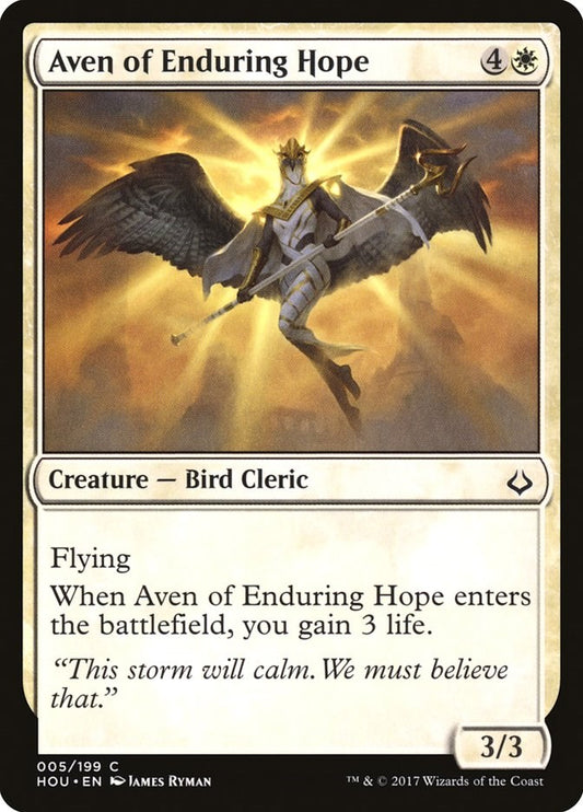 Aven of Enduring Hope [HOU - 5]