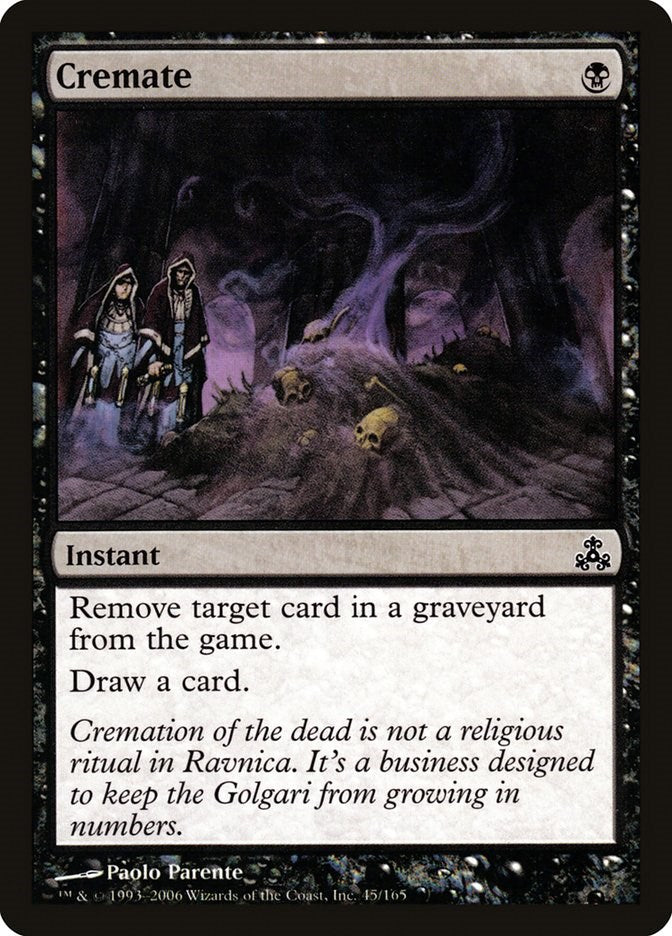 Cremate [GPT - 45]