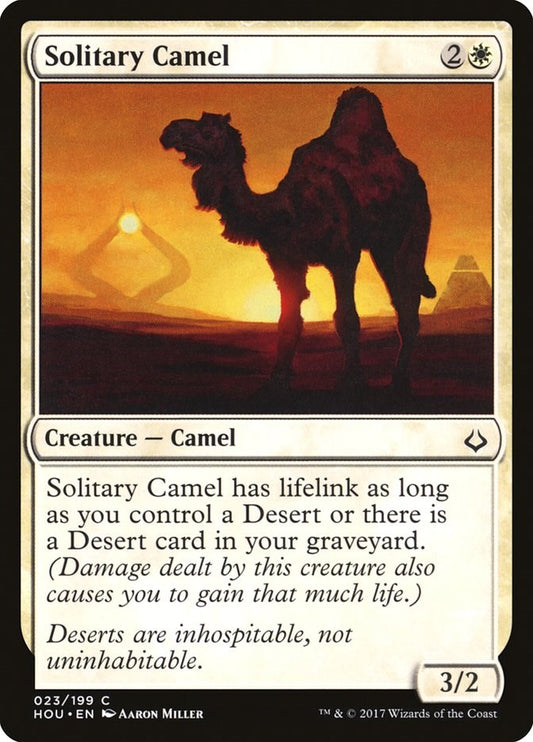Solitary Camel [HOU - 23]