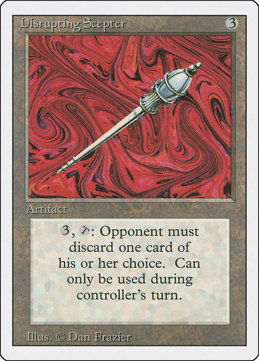 Disrupting Scepter [3ED - N/A]