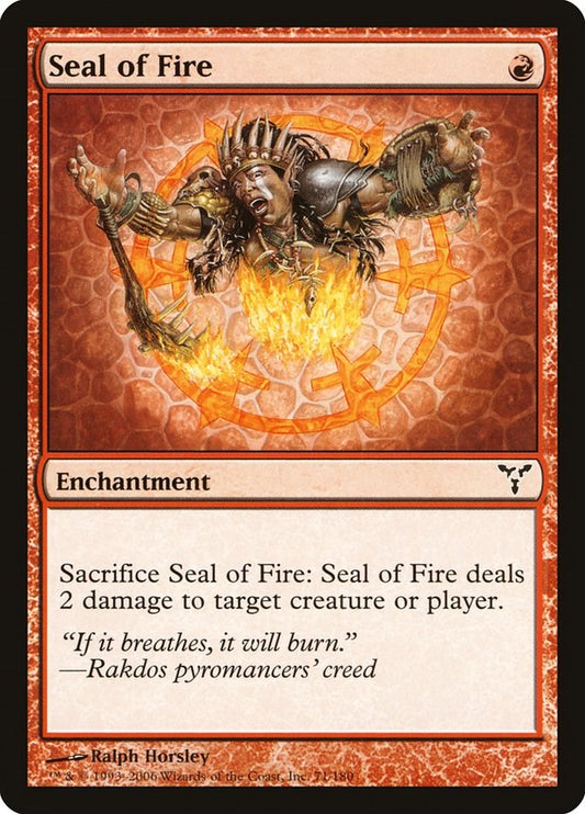 Seal of Fire [DIS - 71]
