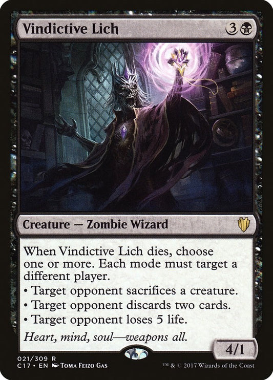 Vindictive Lich [C17 - 21]
