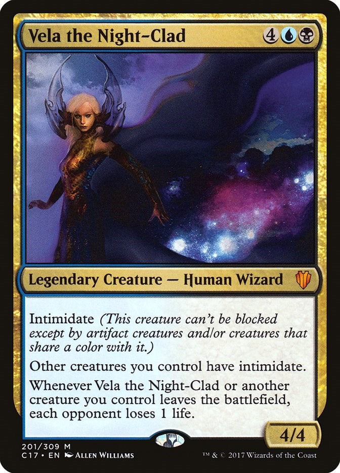 Vela the Night-Clad [C17 - 201]