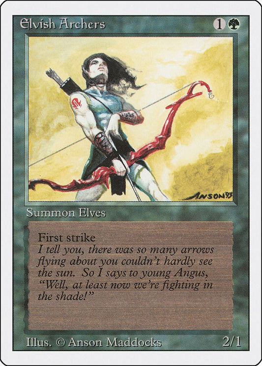 Elvish Archers [3ED - N/A]