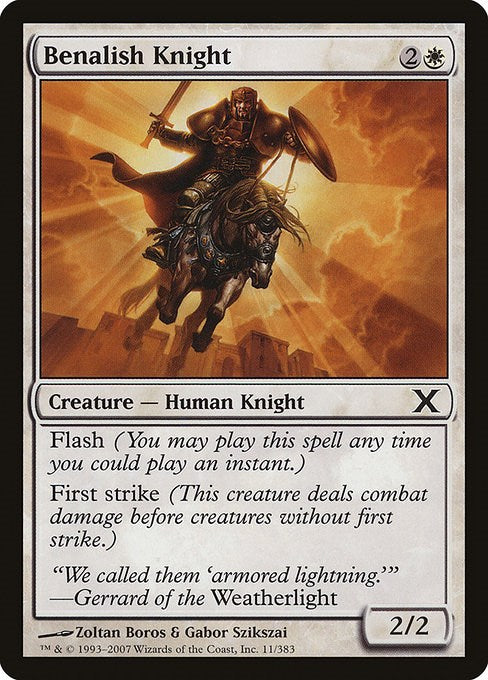 Benalish Knight [10E - 11]