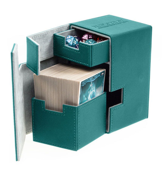 Flip 'n' Tray Deck Case XenoSkin - Petrol (Holds 100+) [000]