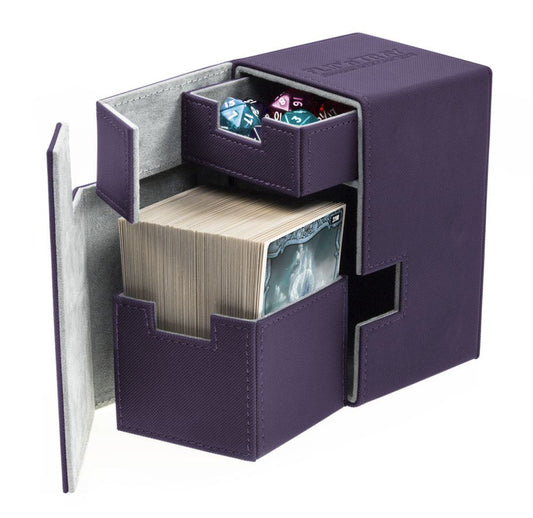 Flip 'n' Tray Deck Case XenoSkin - Purple (Holds 100+) [000]