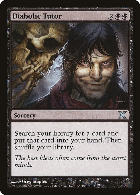 Diabolic Tutor [10E - 135]
