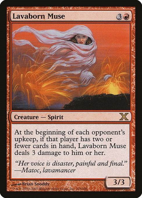 Lavaborn Muse [10E - 216]