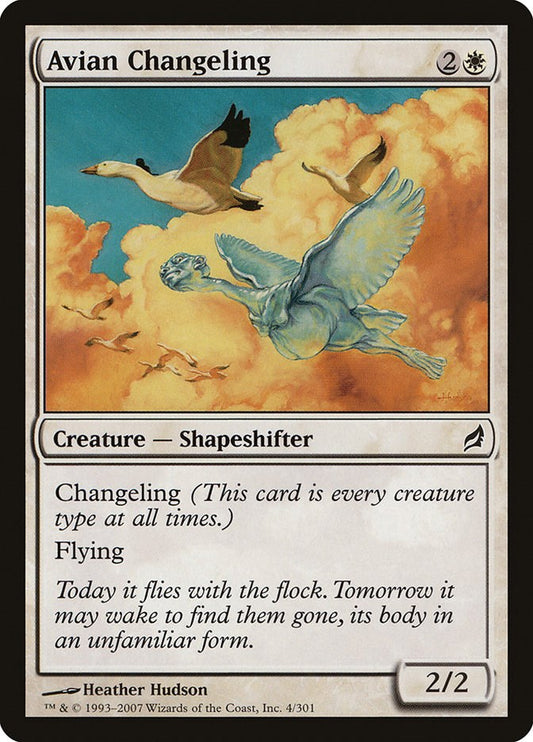 Avian Changeling [LRW - 4]