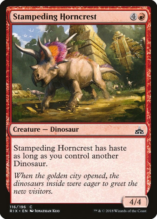 Stampeding Horncrest [RIX - 116]