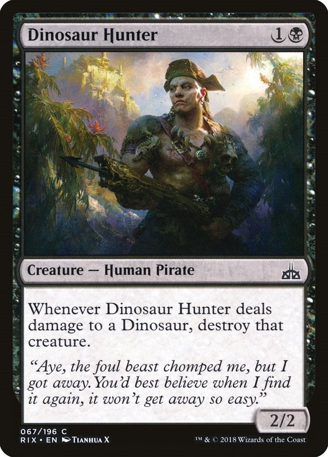 Dinosaur Hunter [RIX - 67]