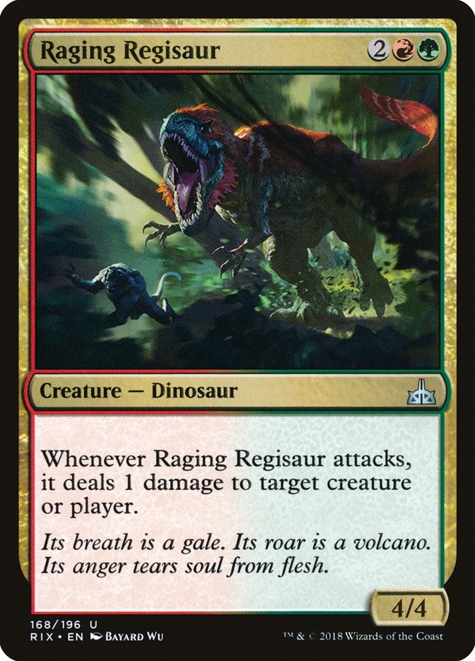 Raging Regisaur [RIX - 168]