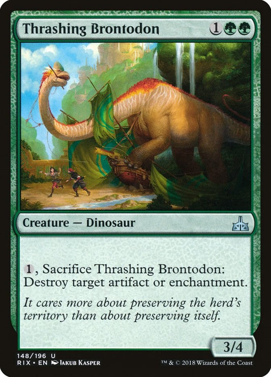 Thrashing Brontodon [RIX - 148]