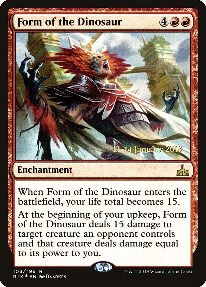 Form of the Dinosaur [PRE - 103]