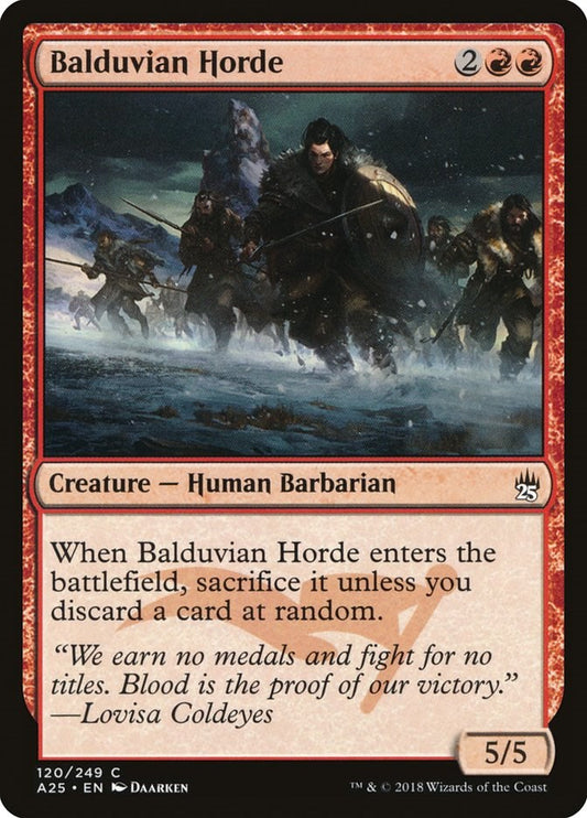 Balduvian Horde [A25 - 120]