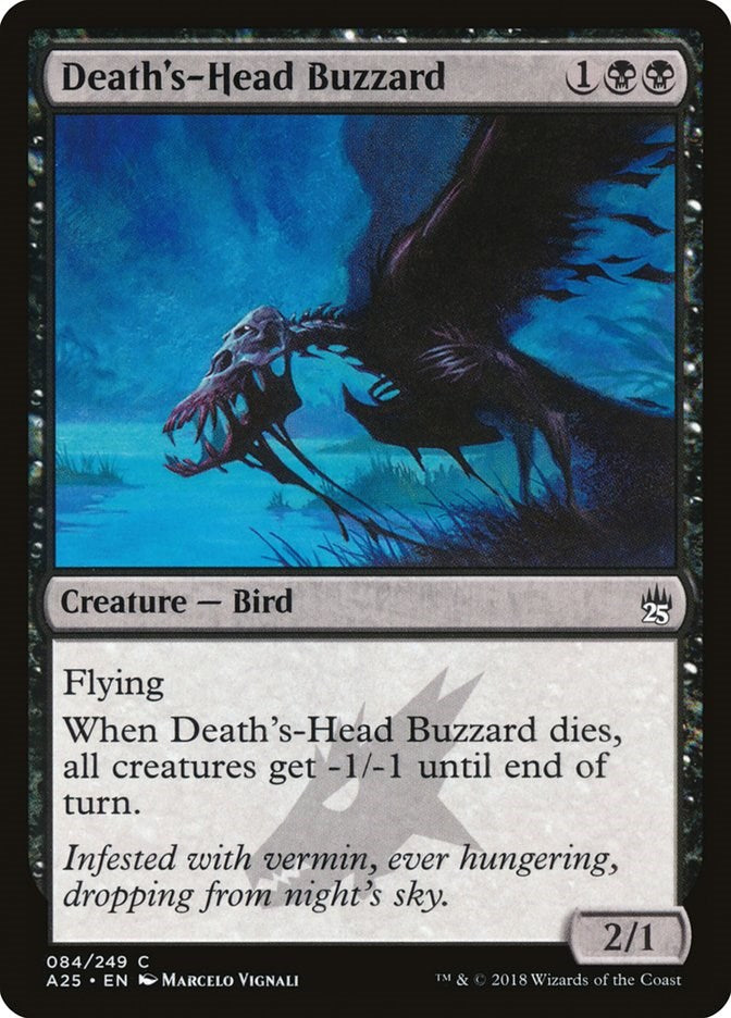 Death's-Head Buzzard [A25 - 84]