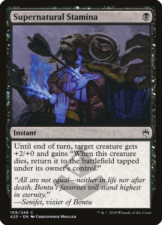 Supernatural Stamina [A25 - 109]