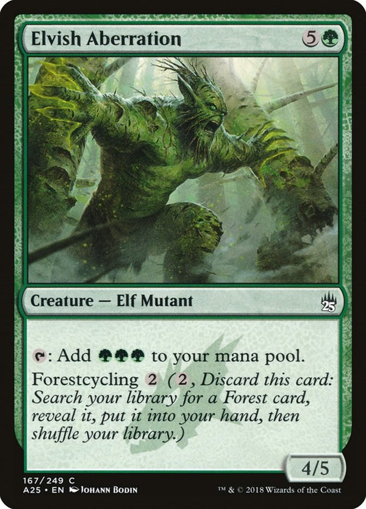 Elvish Aberration [A25 - 167]