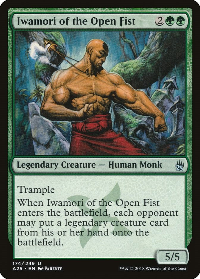 Iwamori of the Open Fist [A25 - 174]