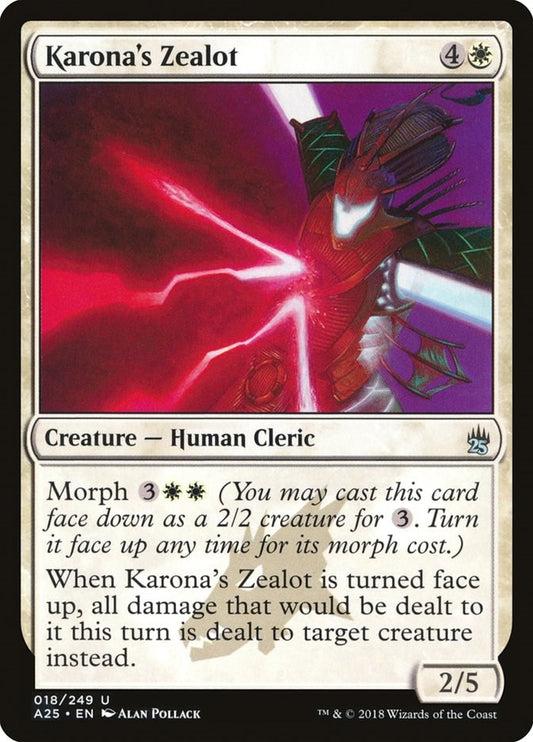 Karona's Zealot [A25 - 18]