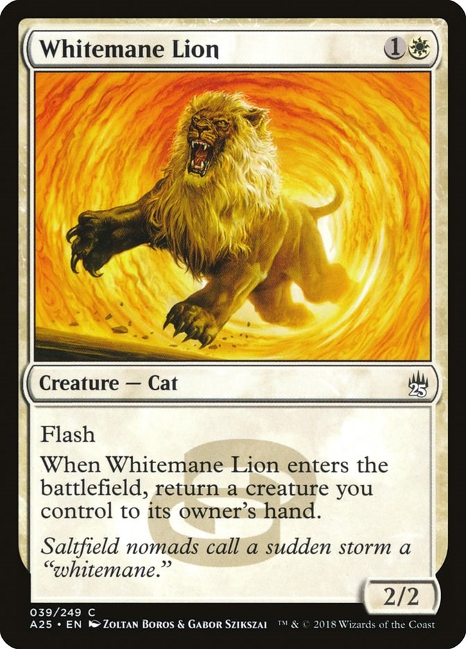 Whitemane Lion [A25 - 39]