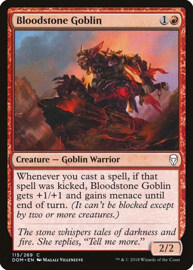 Bloodstone Goblin [DOM - 115]