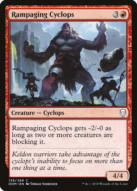Rampaging Cyclops [DOM - 139]