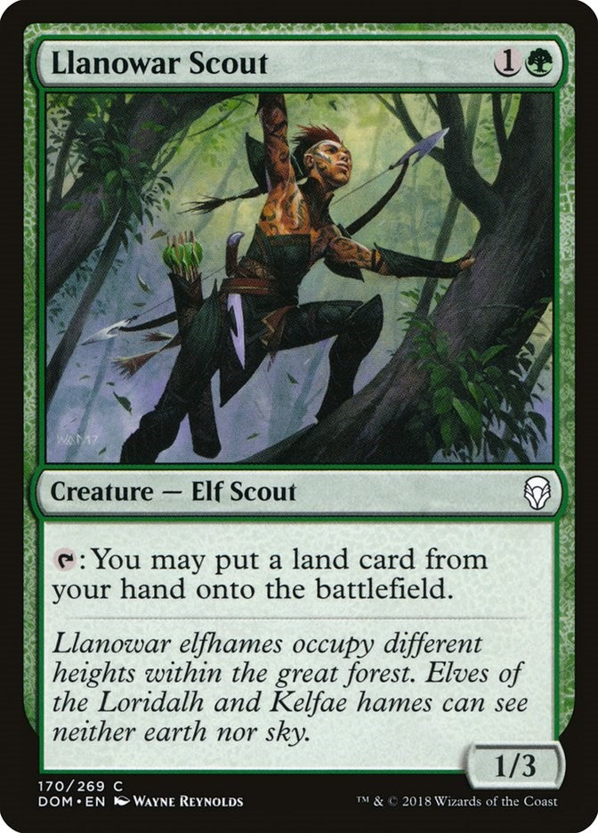 Llanowar Scout [DOM - 170]