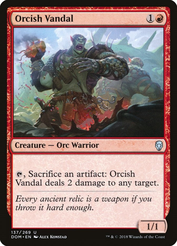 Orcish Vandal [DOM - 137]