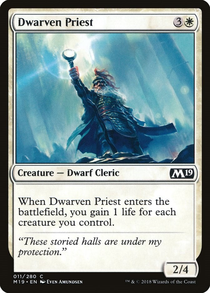 Dwarven Priest [M19 - 11]