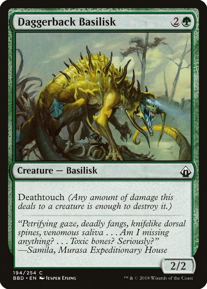 Daggerback Basilisk [BBD - 194]