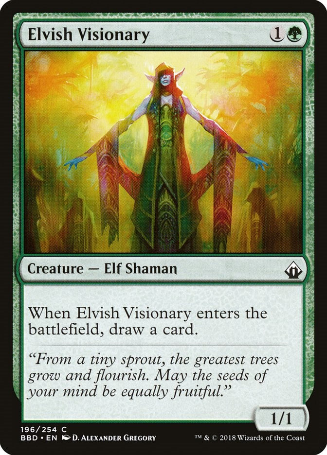 Elvish Visionary [BBD - 196]