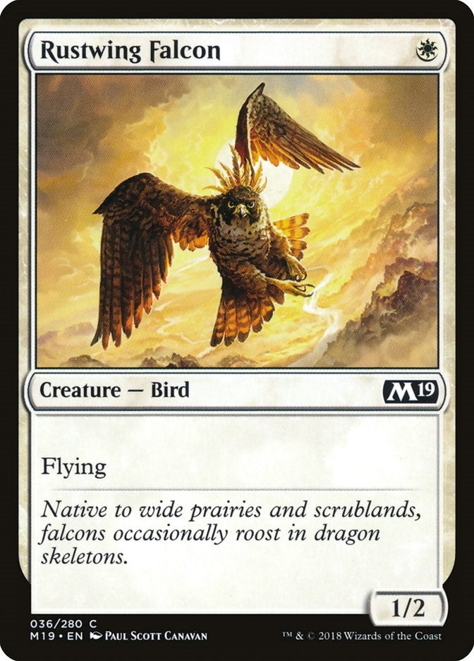 Rustwing Falcon [M19 - 36]
