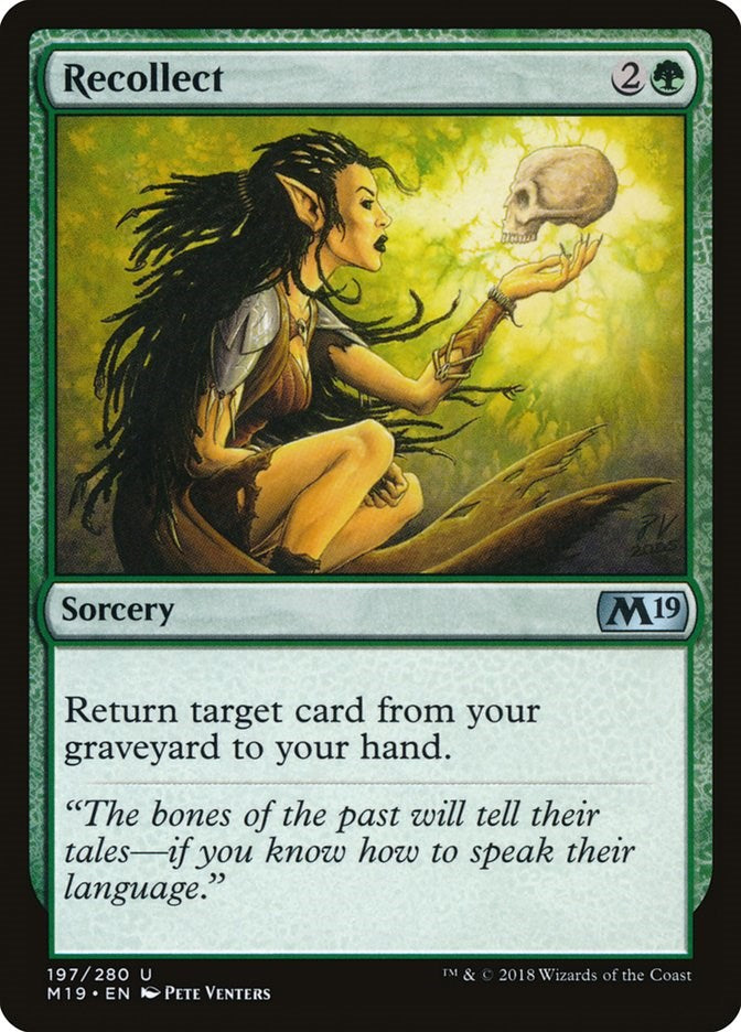 Recollect [M19 - 197]