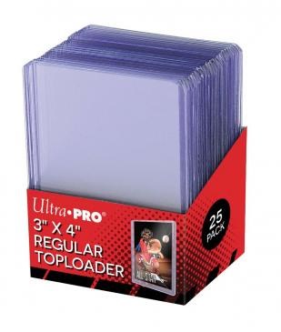 3" x 4" Clear Regular Toploader (25-Count) [UPTL - 000]
