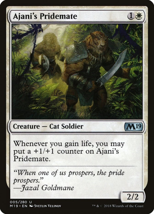 Ajani's Pridemate [M19 - 5]