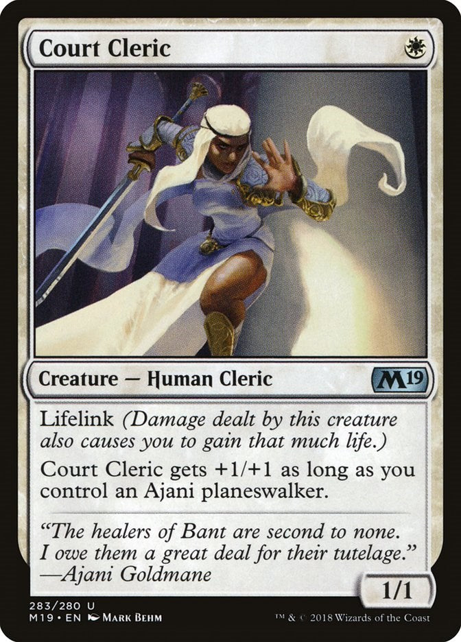 Court Cleric [M19 - 283]