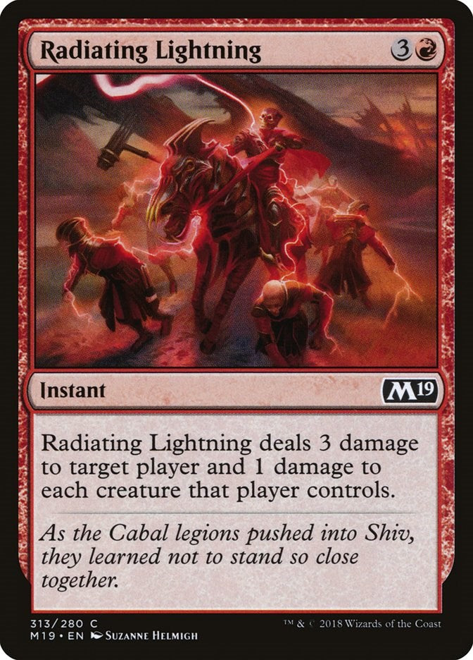 Radiating Lightning [M19 - 313]