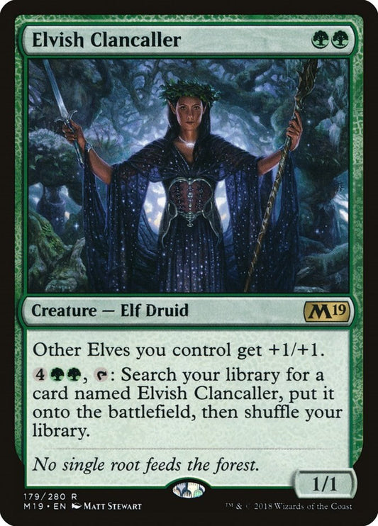 Elvish Clancaller [M19 - 179]