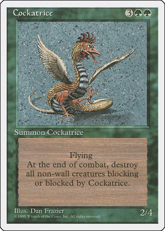 Cockatrice [4ED - N/A]