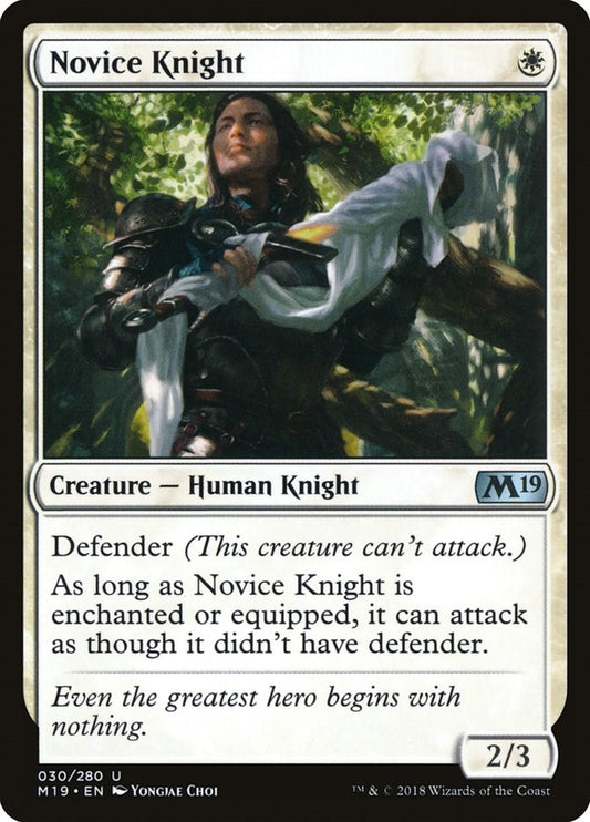 Novice Knight [M19 - 30]