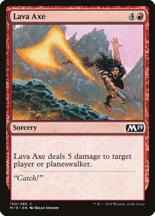 Lava Axe [M19 - 150]