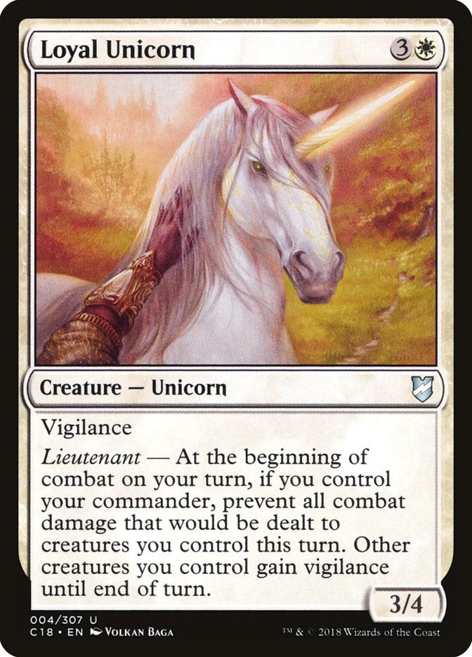 Loyal Unicorn [C18 - 4]