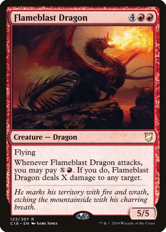 Flameblast Dragon [C18 - 123]